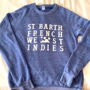 Pati St Barth sweatshirt with signature logo.